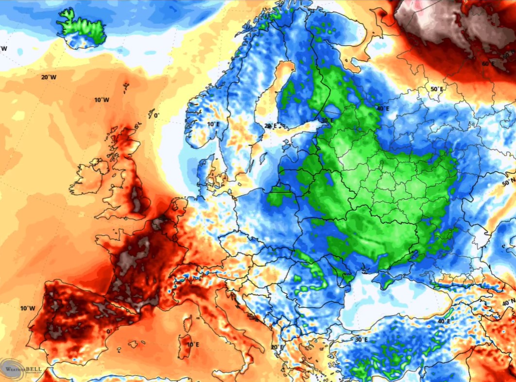 Record May temperatures in Europe as weather anomalies intensify