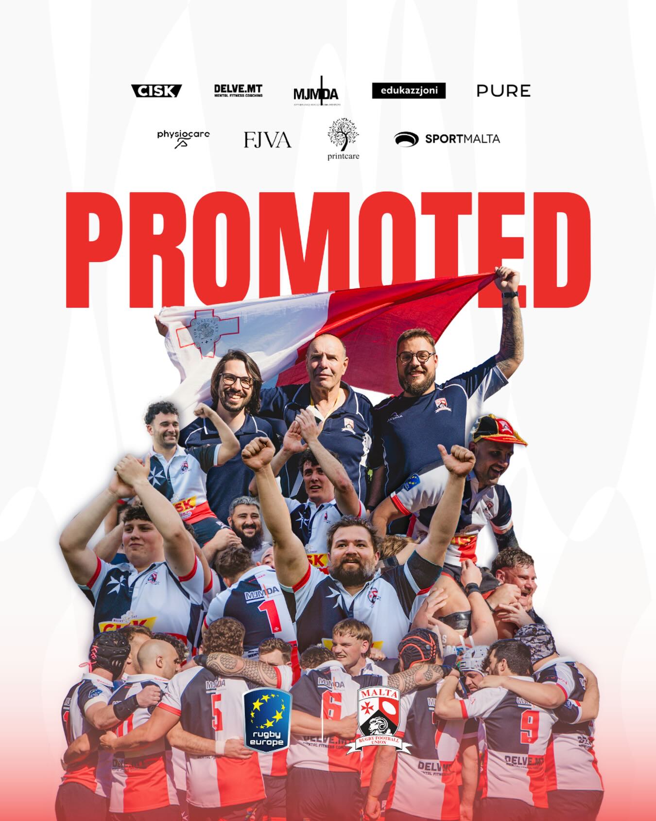 Malta thrash Austria to seal historic promotion to Rugby Europe Trophy Division