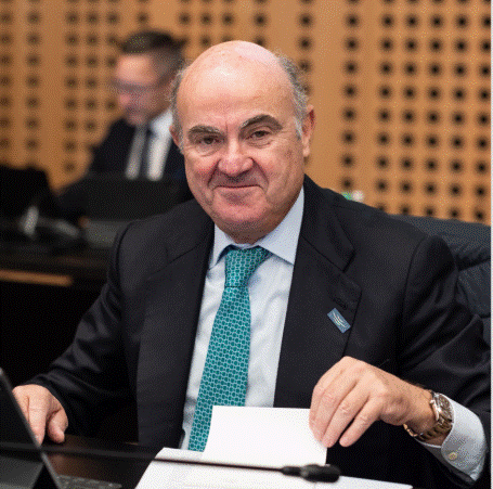Cautious central banker, Luis de Guindos, ends his term at the ECB