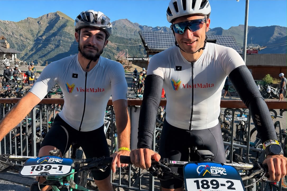 Maltese riders complete challenging opening stage at Andorra Epic