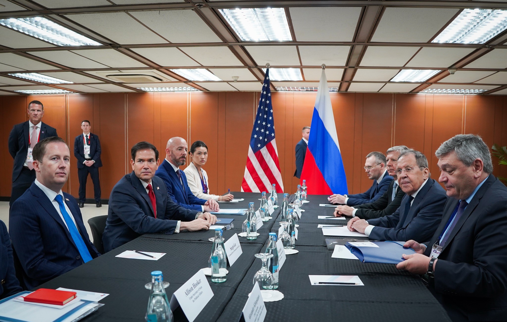 Trump’s Russian-born friend and functionary joins meeting between Rubio and Lavrov