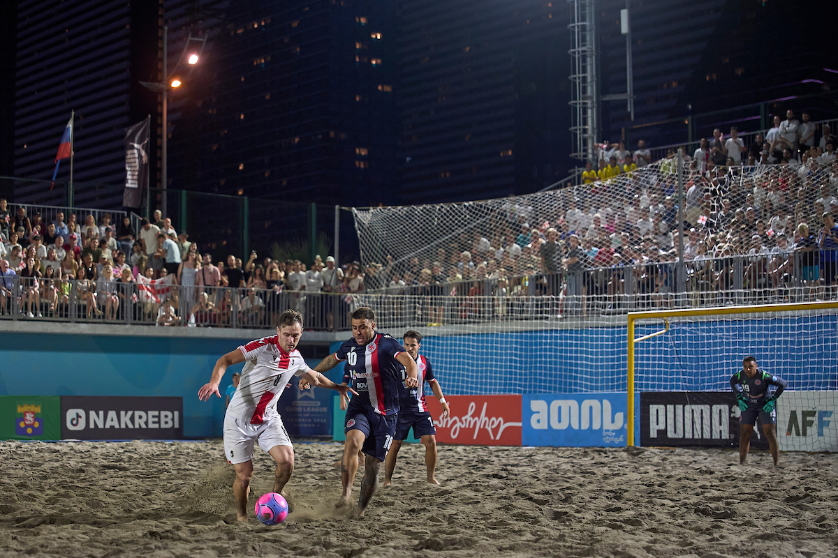 Malta edged out by hosts Georgia in Euro Beach Soccer League