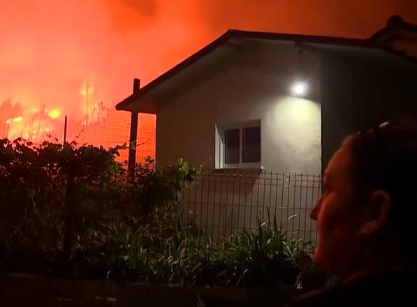 Wild fires begin spreading in Europe