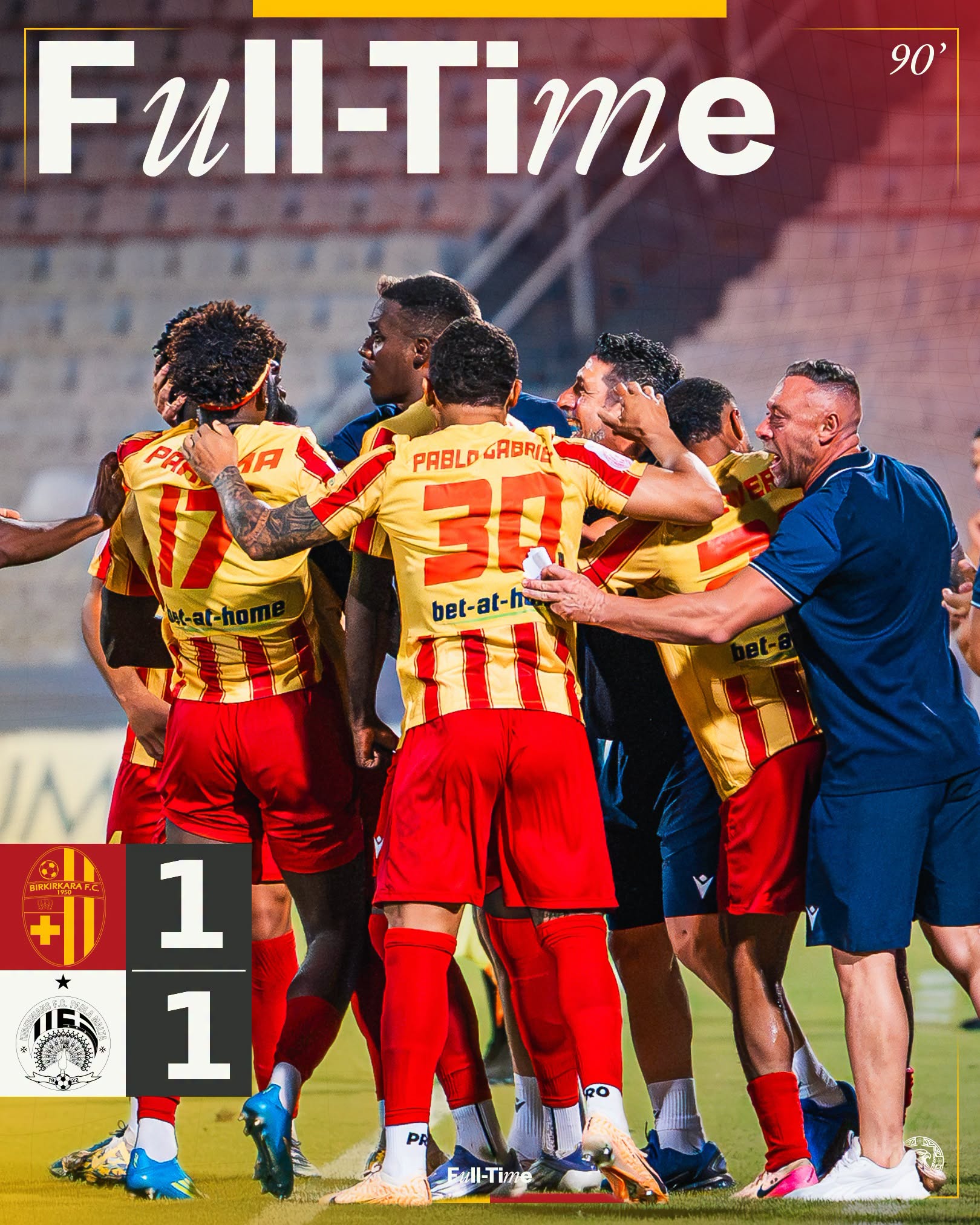 Sasere rescues point for Birkirkara against Hibernians