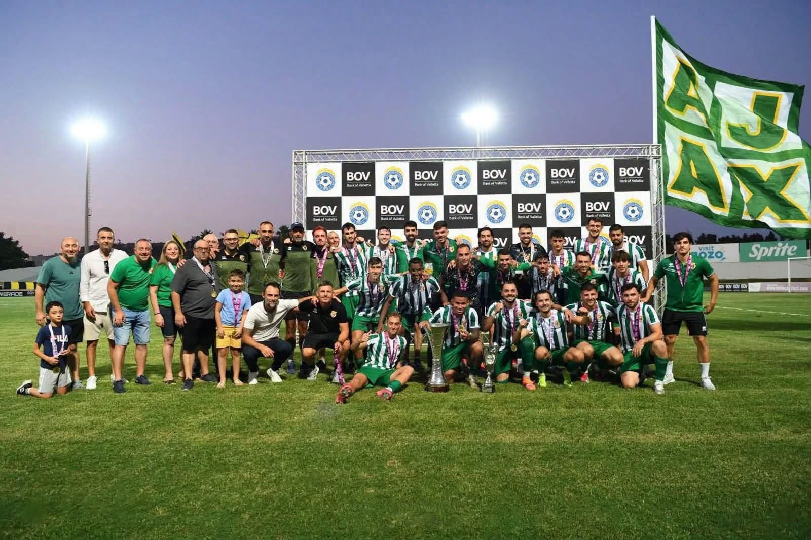 Kerċem Ajax lift BOV GFA Super Cup after emphatic win over Xewkija Tigers