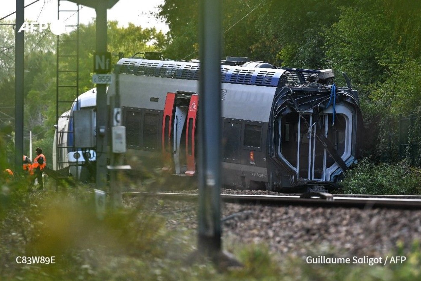 Train in France derails after sabotage attack