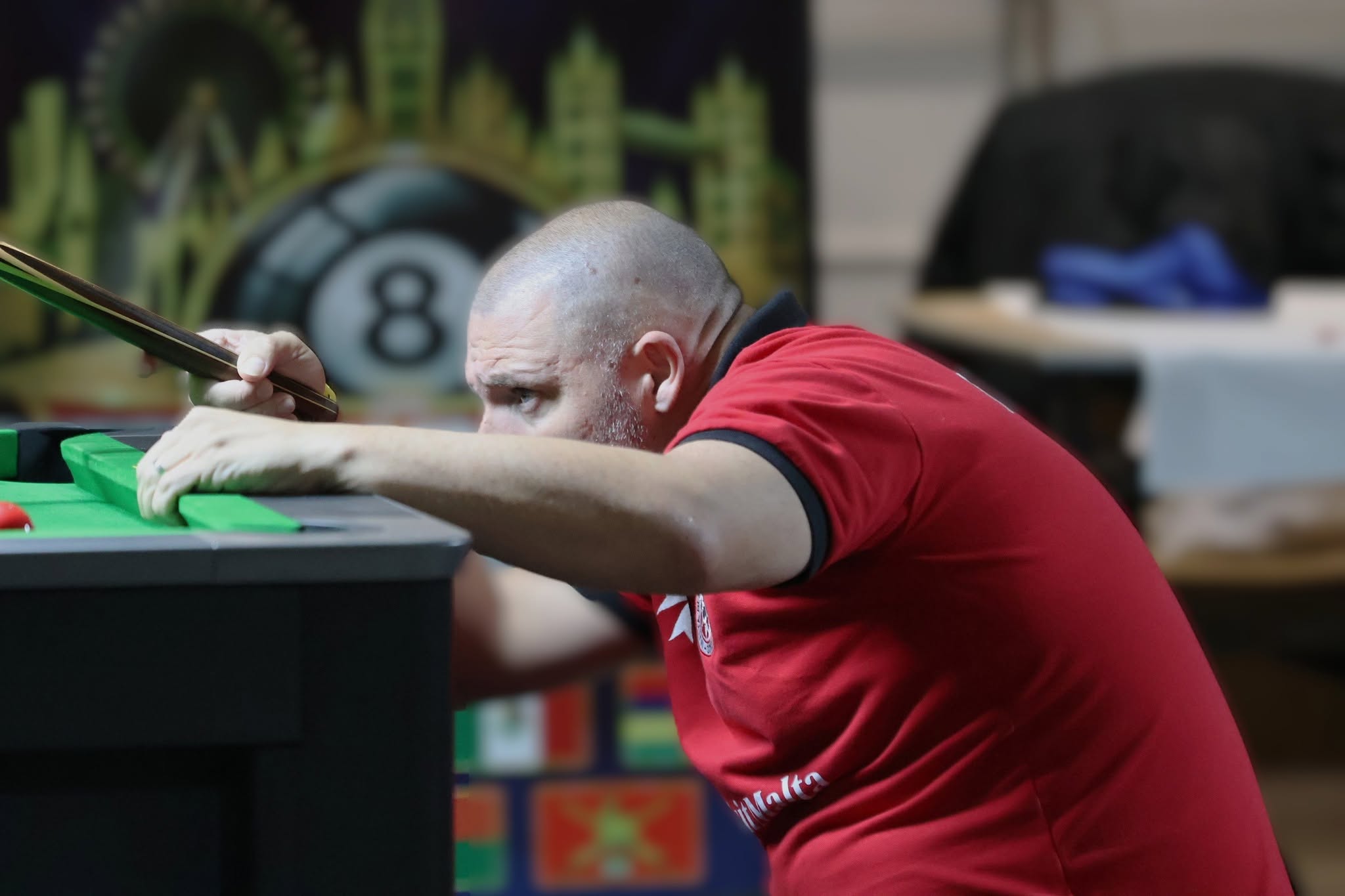 Johan Attard at Blackball World Championships